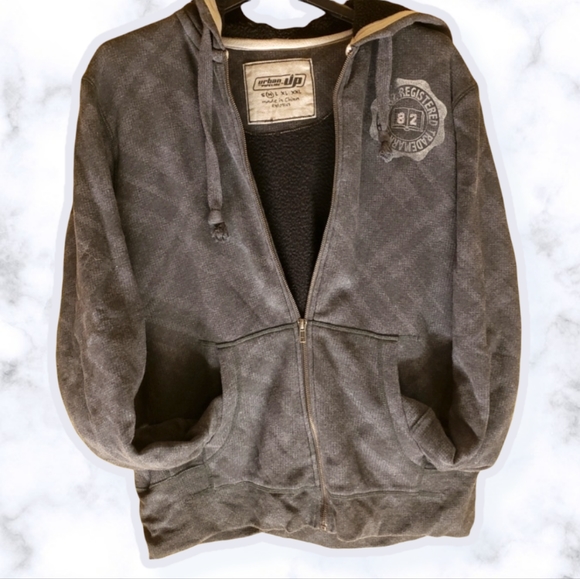 urban pipeline Other - HOST PICK 😀 Urban Pipeline Men's Zip Up Lined Gray Hoodie Sz M